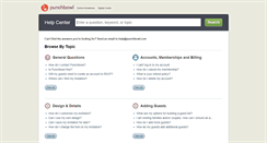 Desktop Screenshot of help.punchbowl.com